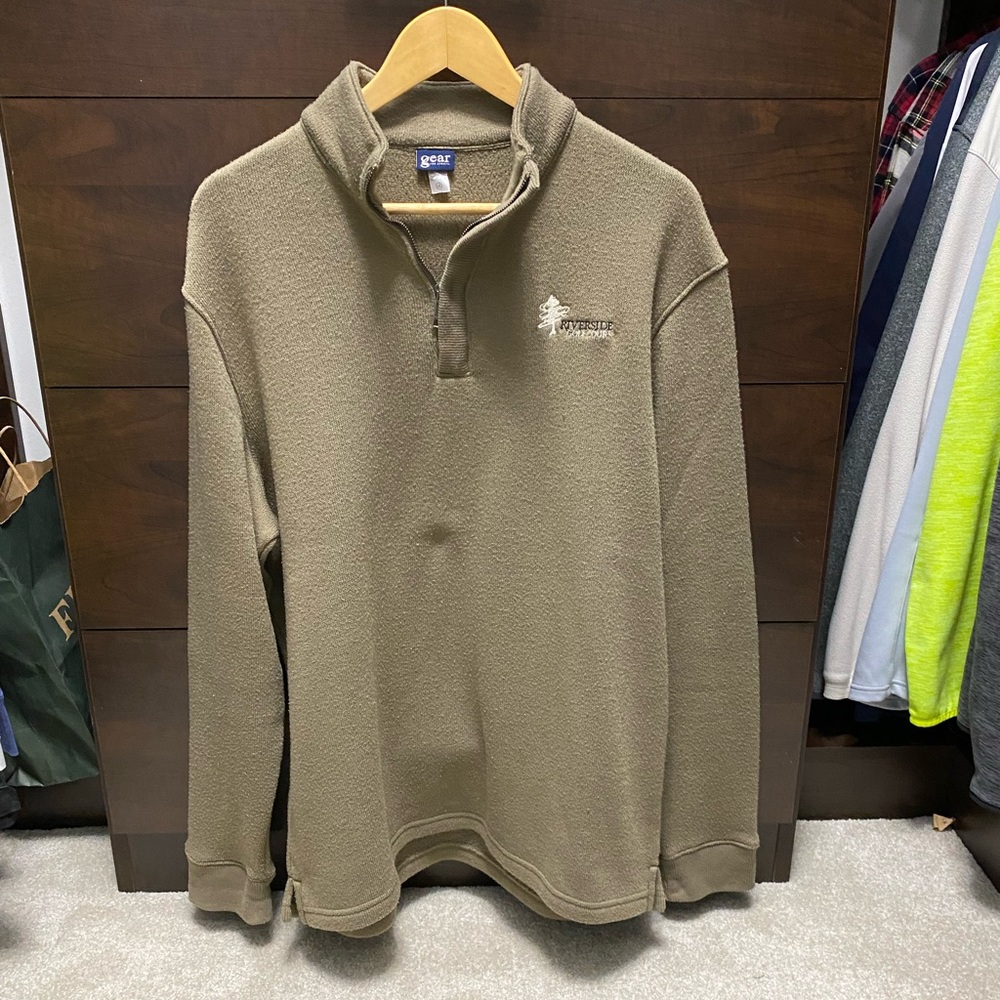 Golf 1/4 zip pullover XL